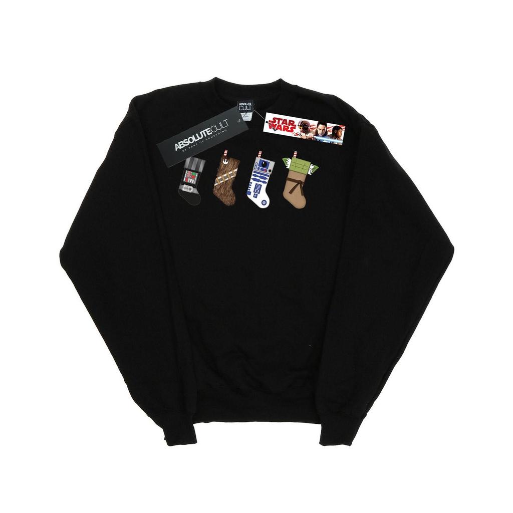 STAR WARS Boys Christmas Stockings Sweatshirt