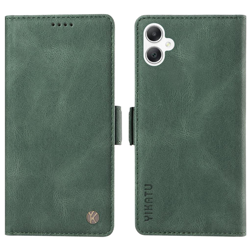YIKATU YK-005 For Samsung Galaxy A07 4G/A06 5G/A06 4G Case PU Leather Wallet Phone Cover Skin Touch Feeling