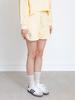BAKKEN Signature Logo Sweat Shorts Bk2998_Yellow