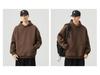 High-End American Men's Heavyweight Pullover Hoodie - Casual Autumn Trendy Jacket