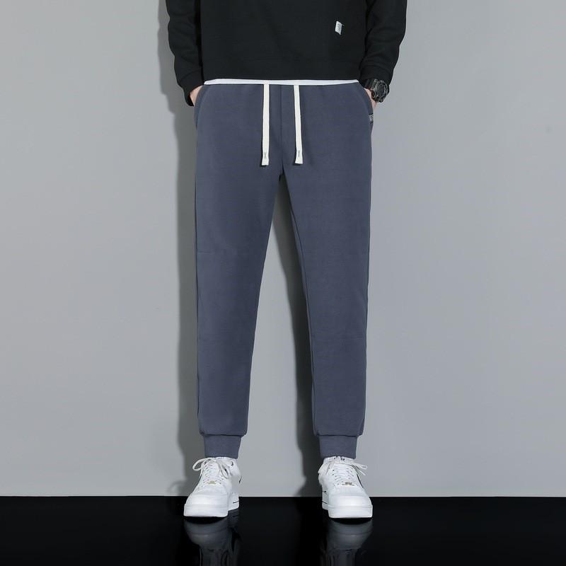 

Мужские новые осенние и зимние теплые спортивные штаны из овечьего флиса плюс флисовые толстые свободные спортивные повседневные брюки больших размеров 8XL серый