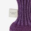 Pleatsmama Glitter Deep Purple New Bow Bag