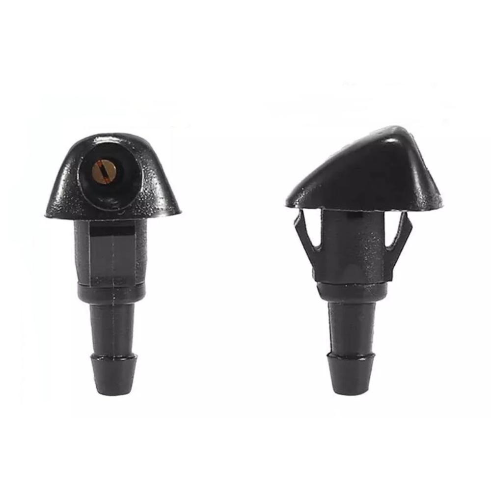 2 Pcs Front Windshield Washer Wiper Nozzle Jet For Honda Civic Accord Fit S2000