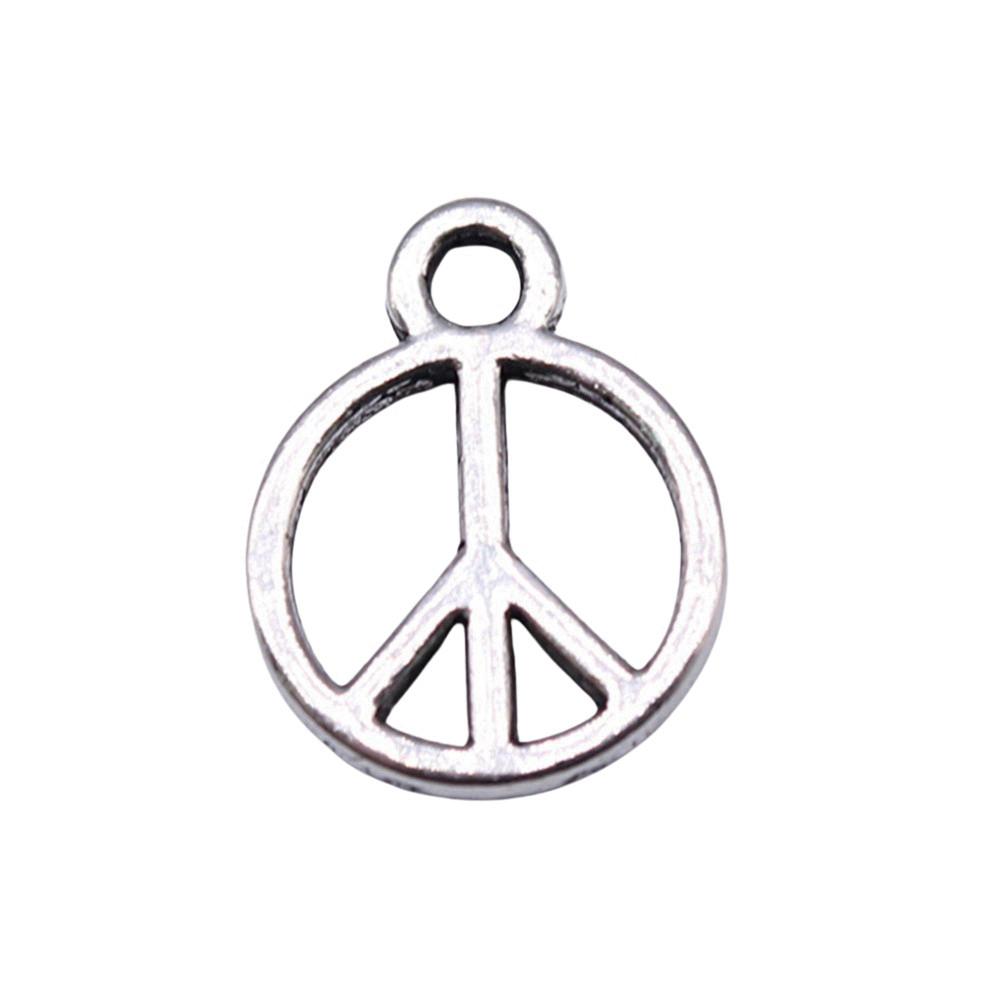 Pendants Peace Sign Charms Alloy Crafts For Hippie Themed Jewelry Making