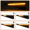 Renault Espace IV Grand Scenic II Megane II Scenic II Vel Satis LED side indicator SMOKED DYNAMIC 2 pcs. SET