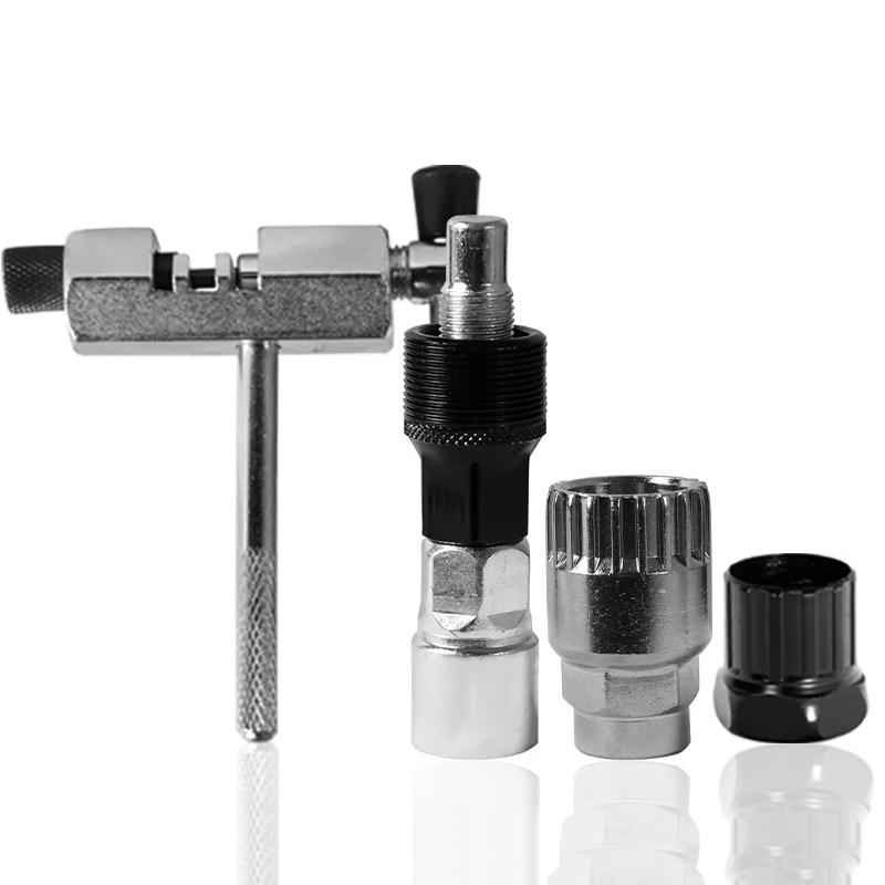 Durable Carbon Steel Bicycle Repair Tool Set Bottom Bracket Remover Chain Cutter Crank Puller Maintenance Kit