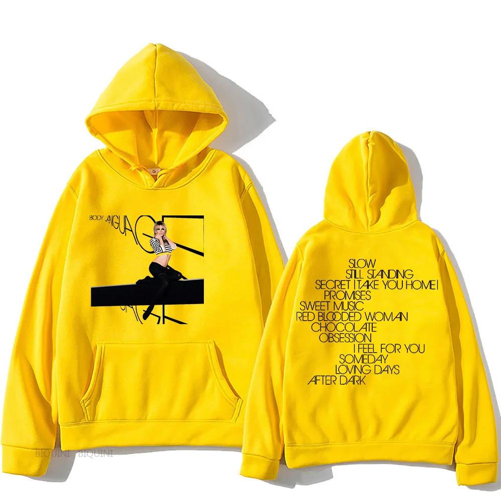 Tana tili kapyushonli uzun qisma Harajuku svitshoti grafik bosma flis kapyushonli kiyimlar Sudaderas kundalik puloverlar