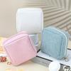 Corduroy Makeup Storage Bag Korean Style Portable Small Multi-layer Makeup Bag Travel Storage Bag