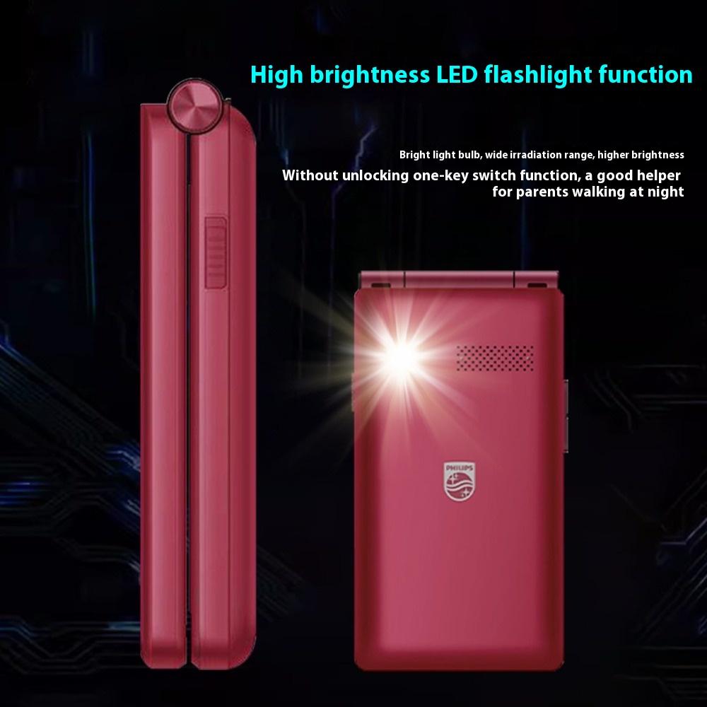 Flip Mobile Phone Dual Screen V13 Dual Card Dual Standby Multi-function Elderly Machine Student Mobile Phone