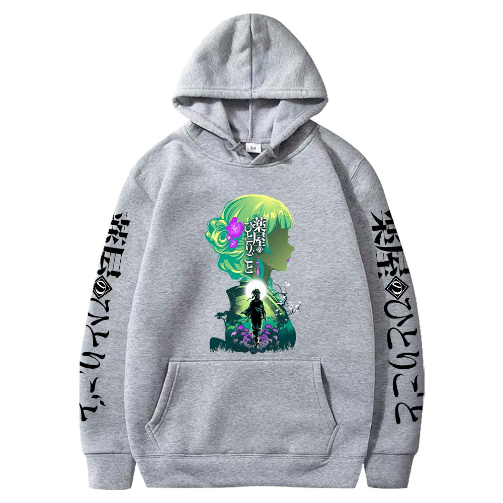 Maomao The Apothecary Diaries Hoodie Manga Graphic Printed Sweatshirts Women Clothes Long Sleeve Hooded Streetwear