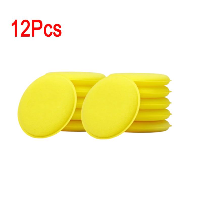 

Универсальный 12 шт. пена для полировки автомобиля, губки-аппликаторы, мягкие губки для мытья автомобиля, средство для удаления пыли и воска