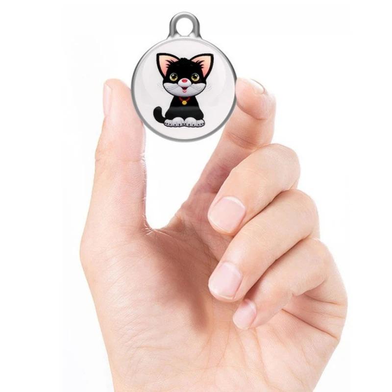 Smart Wearable Waterproof GPS Tracker for Pets Bluetooth-Compatible Real-time Tracking Locator for Dogs and Cats Collar Finder