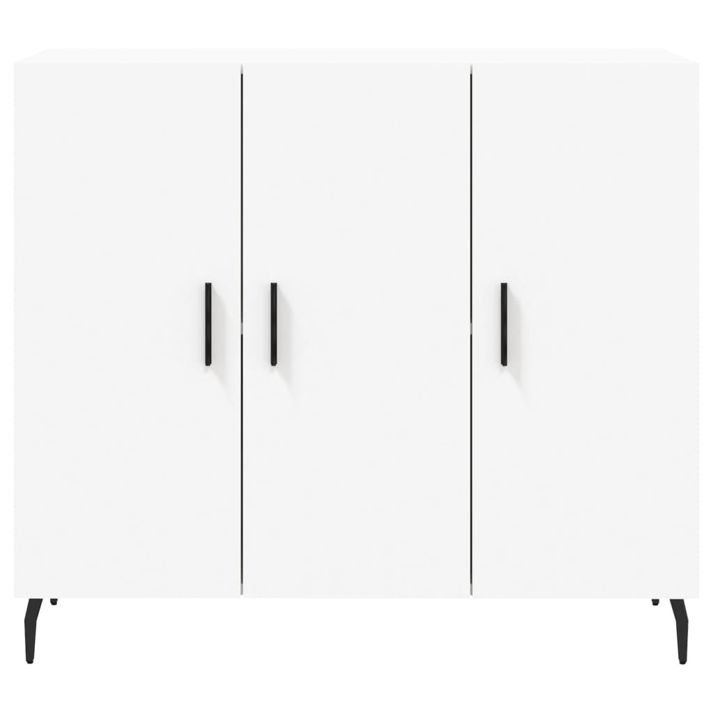 Vidaxl Mobile, Bianco, 90X34X80 Cm, Materiale a Base di Legno