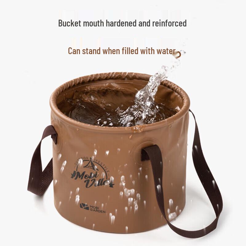 MOBIGARDEN Foldable Outdoor Camping Water Bucket