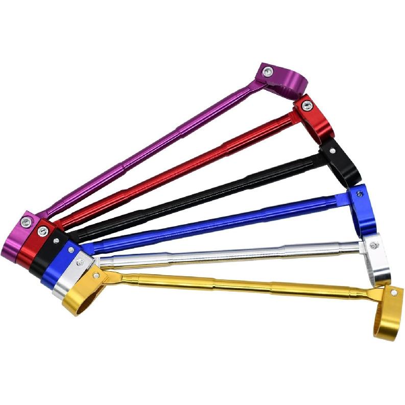 Motorcycle CNC Handlebar Balance Cross Bar Lever Handlebar for Most 7/8"" 22mm Handlebar Steering Wheel Strength Lever Parts(Purple), 1, 781259