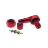 1 Pair Universal Aluminum Motorcycle Wheel 10.1mm/7.8mm tpms Tire Valves Stem for Motorbike Electric Scooter Bike 90 Degree CNC