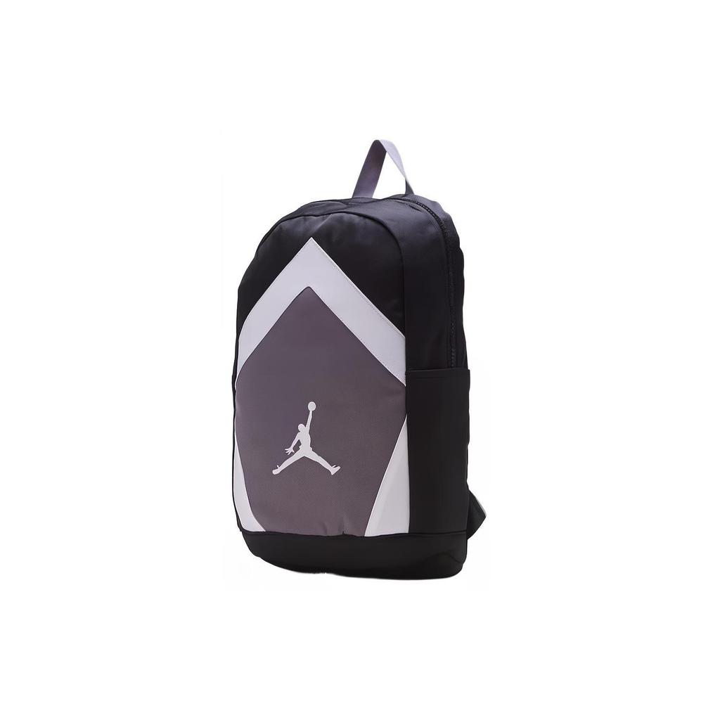 New Jordan Polyester Backpack Unisex Black/Gray/White 9A0262-023
