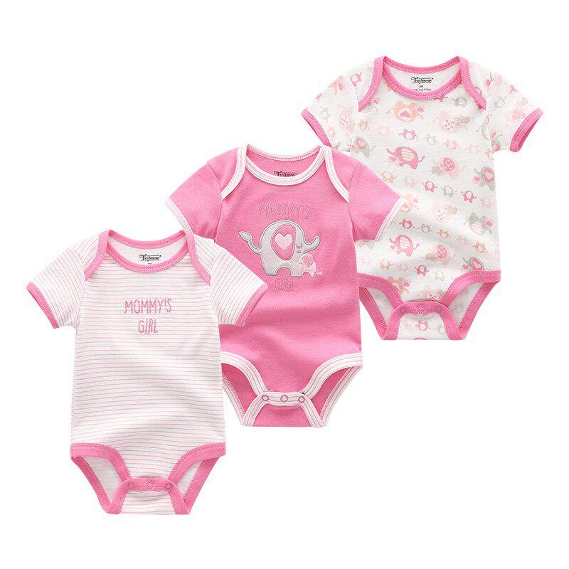 Baby Clothes Infant Bodysuits Short Sleeve Toddler Clothing Boy Girls Clothes Baby Rompers Costumes