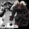 Character Figure Berserk Immortal Zodd Apostle Form Both Horns Ver. RED Made Soft Vinyl Approximately 300mm Tall Painted Finished Product.