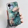 For ZTE Blade V50 Vita Case Black TPU Silicone Luxury Cute Cool Flower Phone Cases for Blade V 50 Vita V50Vita Bumper Soft Cover