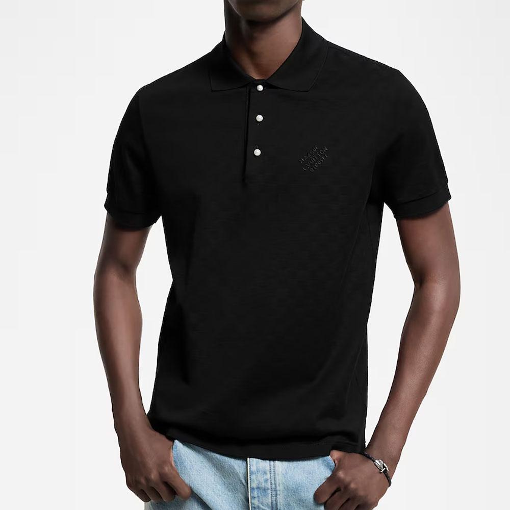 Polo tričko Lv Damier Signature 1AGILK