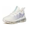 Anta Comfortable Shock Absorbing Non-Slip Durable Low-Top Running Shoes Women Sneaker White Purple 922135518-3