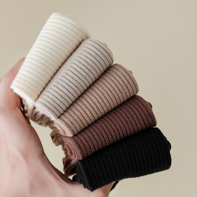 Women's Mid-calf Socks, Autumn and Winter Fleece and Thickened Pile Socks, Warm and Soft Winter Sleep Socks