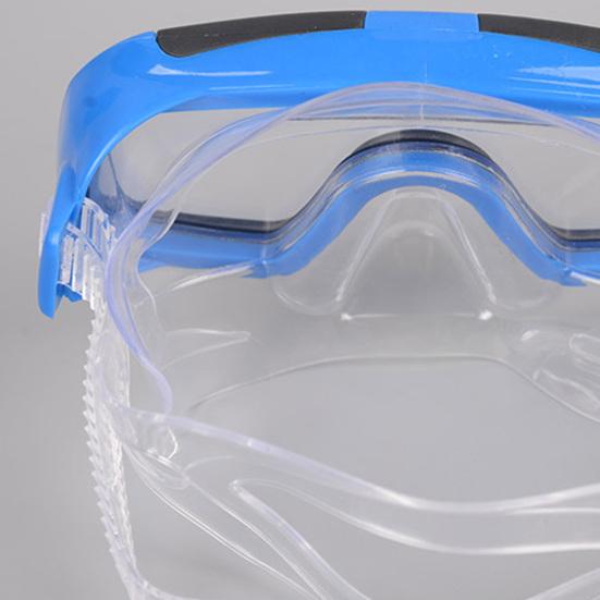 1 Set Snorkeling Goggles Good Toughness Safe Breathing Waterproof Kids Wide Vision Swimming