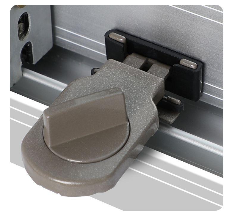 Sliding Sash Stopper No-Drill Sliding Door Lock Baby Child Safety Limiter for Sliding Windows High-Rise Anti-Fall Limiter