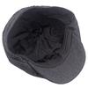 Autumn Winter Herringstone Pattern Octagonal Cap Men's British Beret Newsboy Cap Forward Cap