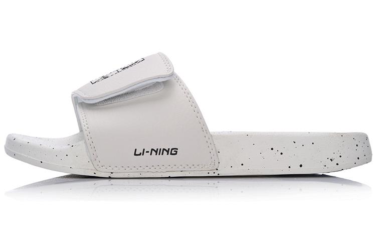 Мужские шлепанцы Li Ning Hot Slide Белые AGAM007-1 45