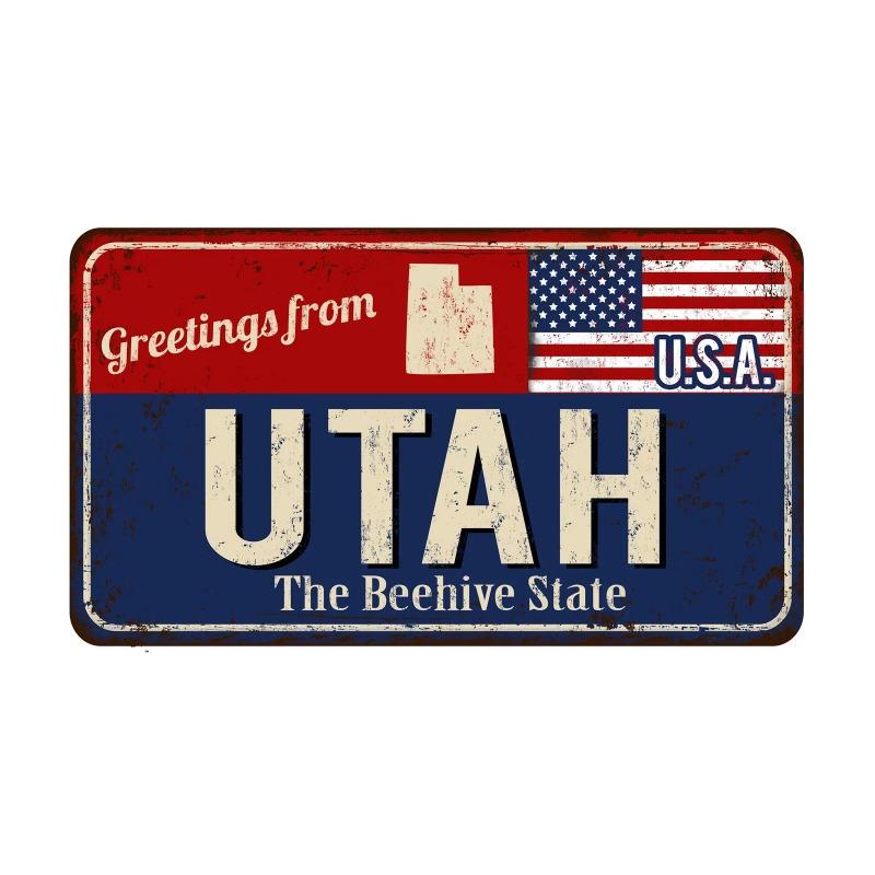 Motorcycle Metal Wall Sign, Garage Bar Decor Plaque 30x15cm