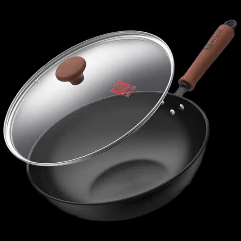 KOBACH 32cm Non-Stick Iron Wok