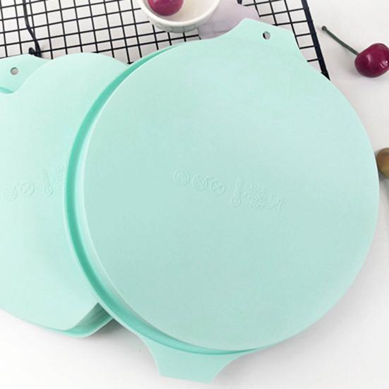 45085 Zoll Form wiederverwendbare runde Liebes-Herz-Mousse-Silikon-Kuchenform Backen