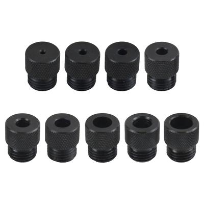 High Accuracy Carbon Steel Drill Jig Bushings Set Of 6 Positioning Tool Size From 2mm To 10mm For Accurate Drilling