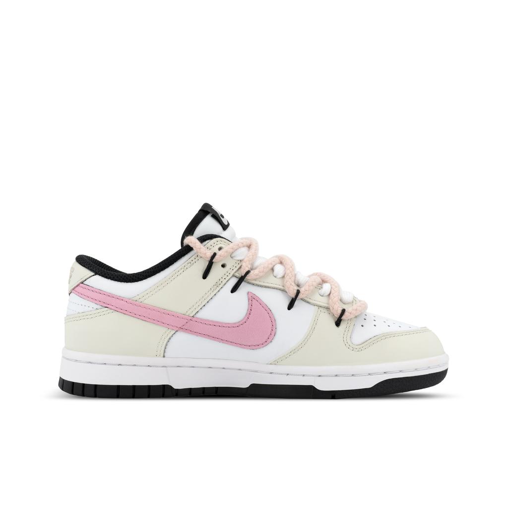 Nike Dunk Panda, Sweetheart Love Low top Skateboard Shoes Unisex White Pink HF5441-100(team1369-)
