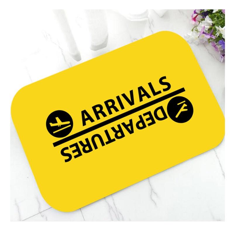 

Takeoff and Landing Door Mat Porch Living Room Bedroom Entrance Non Slip Carpet Entrance Home Decoration Rug 50X80cm