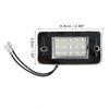 Für 1994-2004 Land Rover Discovery 1 2 Hintere Kennzeichenbeleuchtung Weißes LED