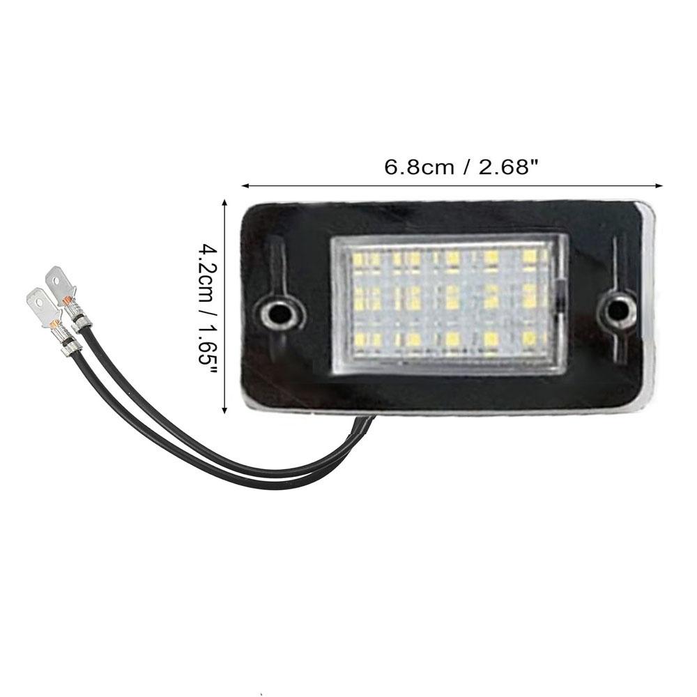Für 1994-2004 Land Rover Discovery 1 2 Hintere Kennzeichenbeleuchtung Weißes LED