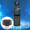 4K Sports Wearable Camera 180 Degree Travel Bike Driver Recorder Pocket Camera for Motorcycle Vlogging Sports