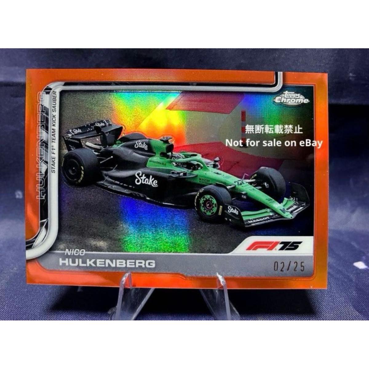 Used Topps Chrome 2025 F1 Nico Hulkenberg