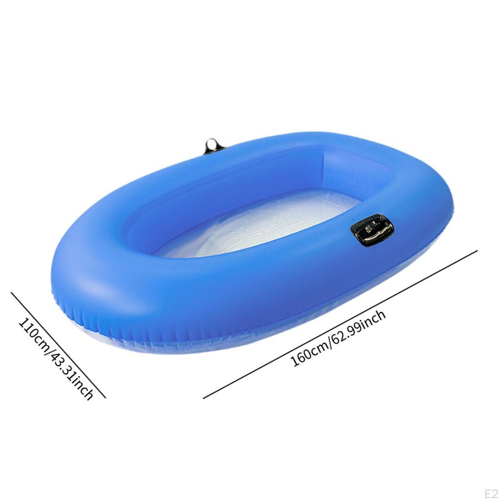Inflatable Pool Raft Water Toy Lightweight Float for Summer Lake Travel