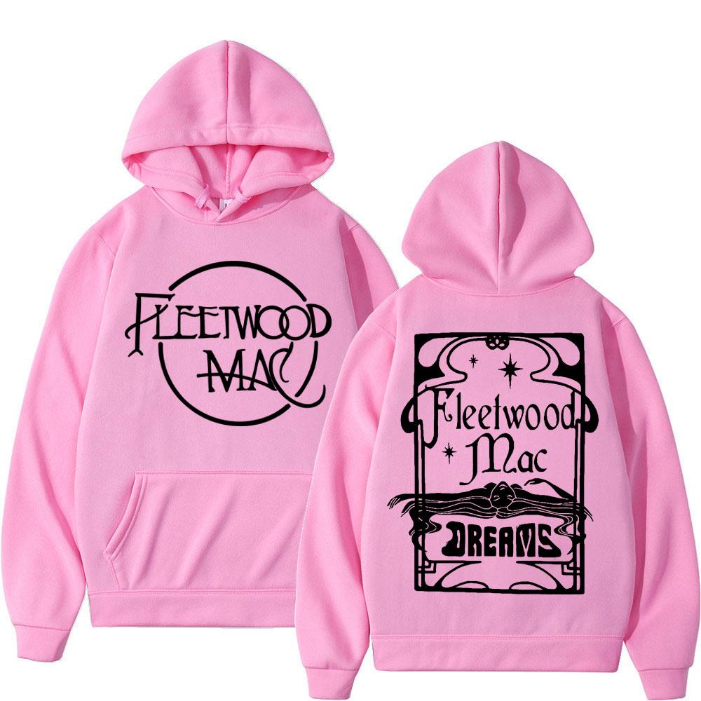 Autumn Winter Rock Band Fleetwood Mac Tour Printed Hoodie Men's and Women's Fashion Hoodie Sportswear Casual Hoodie