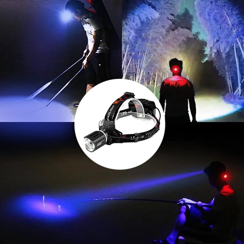 WIDE AWAKE Super Bright Outdoor Fishing Headlamp