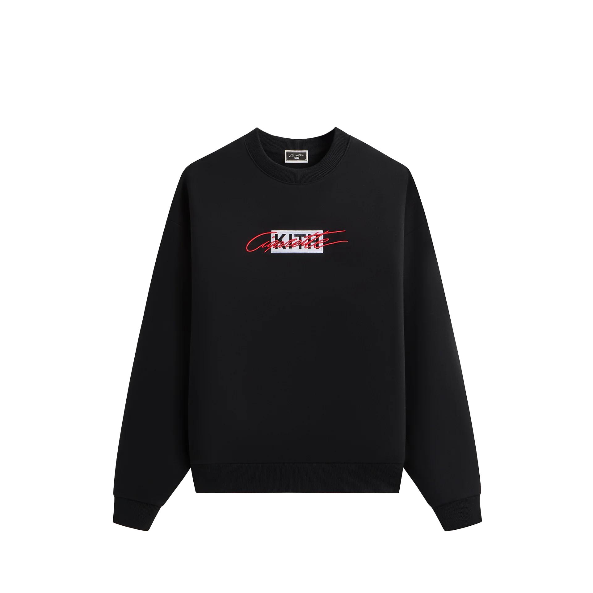 

KITH Sweatshirts Men s Black Crew Neck Moderate KHM033332-001 M