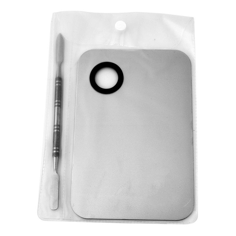Stainless Steel Nail Art & Makeup Mixing Palette