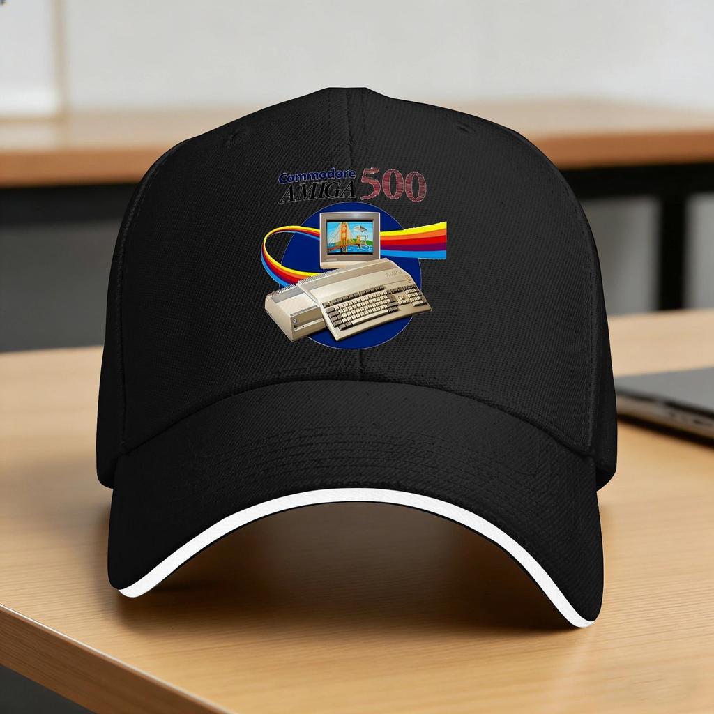 Commodore Amiga 500 Baseball Cap Casual Men Adult Trucker Hat Sunscreen Custom Diy Hunting Camping Baseball Caps Gift Idea