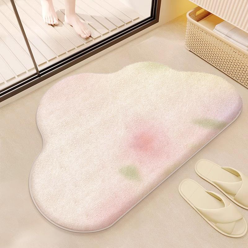 Badezimmer-Fußmatten Eingangs-Fußmatte Faltbare Saugfähige und Rutschfeste Matten