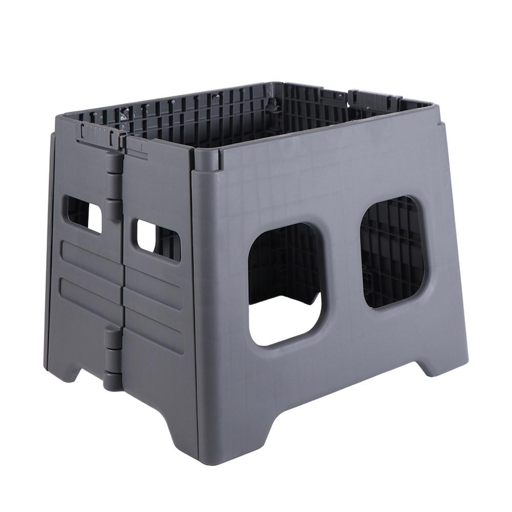 Lightweight Outdoor Camp Toilet With Lid Folding Truck Toilet  Camping Equipment