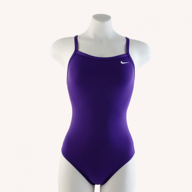 Nike Women S hydraStrong anSwer Solid Racerback SwimSuit Gorge Green neSSa017